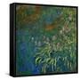 The Water Lily Pond, 1919-1925-Claude Monet-Framed Stretched Canvas