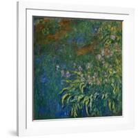 The Water Lily Pond, 1919-1925-Claude Monet-Framed Giclee Print