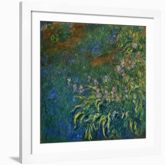 The Water Lily Pond, 1919-1925-Claude Monet-Framed Giclee Print