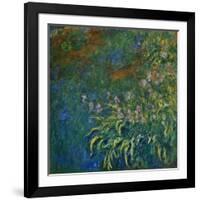 The Water Lily Pond, 1919-1925-Claude Monet-Framed Giclee Print