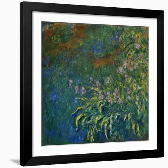 The Water Lily Pond, 1919-1925-Claude Monet-Framed Giclee Print