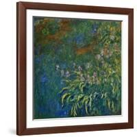 The Water Lily Pond, 1919-1925-Claude Monet-Framed Giclee Print