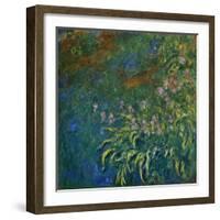 The Water Lily Pond, 1919-1925-Claude Monet-Framed Giclee Print