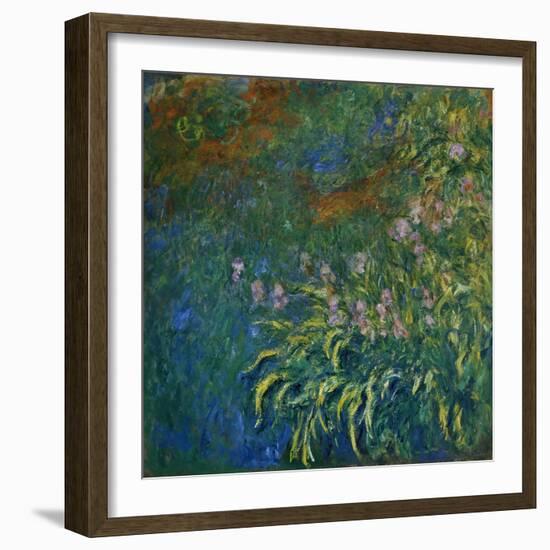 The Water Lily Pond, 1919-1925-Claude Monet-Framed Giclee Print