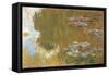 The Water Lily Pond, c.1917-19 (oil on canvas)-Claude Monet-Framed Stretched Canvas