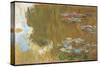 The Water Lily Pond, c.1917-19 (oil on canvas)-Claude Monet-Stretched Canvas