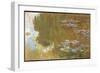 The Water Lily Pond, c.1917-19 (oil on canvas)-Claude Monet-Framed Giclee Print