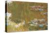 The Water Lily Pond, Ca 1917-1919-Claude Monet-Stretched Canvas