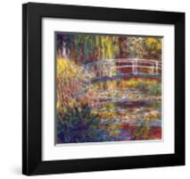 The Water Lily Pond-Claude Monet-Framed Art Print