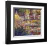 The Water Lily Pond-Claude Monet-Framed Art Print