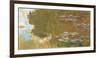 The Water-Lily Pond-Claude Monet-Framed Giclee Print