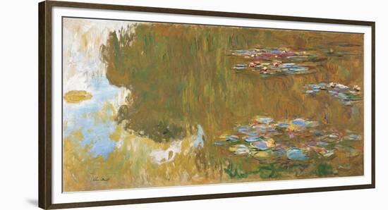 The Water-Lily Pond-Claude Monet-Framed Giclee Print