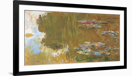The Water-Lily Pond-Claude Monet-Framed Giclee Print