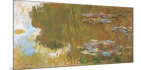 The Water-Lily Pond-Claude Monet-Mounted Giclee Print