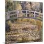 The Water Lily Pond-Claude Monet-Mounted Giclee Print