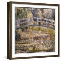 The Water Lily Pond-Claude Monet-Framed Giclee Print