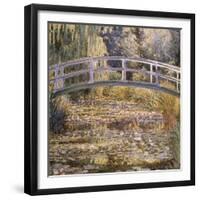 The Water Lily Pond-Claude Monet-Framed Giclee Print