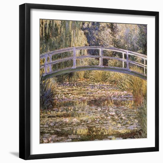 The Water Lily Pond-Claude Monet-Framed Giclee Print