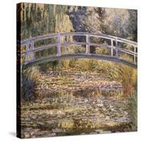 The Water Lily Pond-Claude Monet-Stretched Canvas