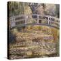The Water Lily Pond-Claude Monet-Stretched Canvas