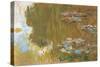 The Water Lily Pond-Claude Monet-Stretched Canvas