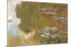 The Water Lily Pond-Claude Monet-Mounted Giclee Print