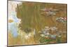 The Water Lily Pond-Claude Monet-Mounted Giclee Print