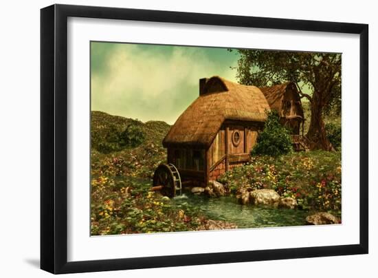 The Water Mill-Atelier Sommerland-Framed Art Print