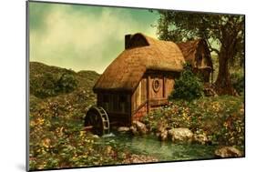 The Water Mill-Atelier Sommerland-Mounted Art Print