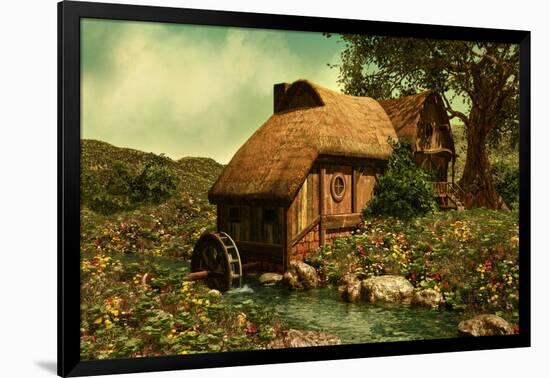 The Water Mill-Atelier Sommerland-Framed Art Print