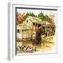 The Water Mill-null-Framed Giclee Print