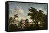 The Water Mills (Oil on Canvas)-Meindert Hobbema-Framed Stretched Canvas