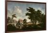 The Water Mills (Oil on Canvas)-Meindert Hobbema-Framed Giclee Print