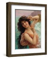 The Water Nymph-Francois Martin-kavel-Framed Giclee Print