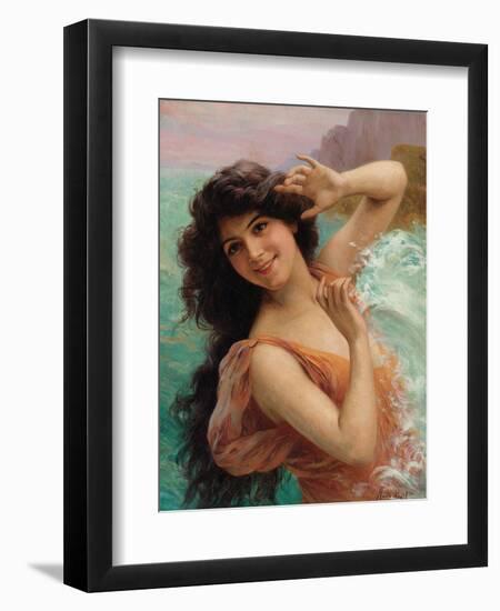 The Water Nymph-Francois Martin-kavel-Framed Giclee Print