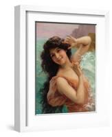 The Water Nymph-Francois Martin-kavel-Framed Giclee Print