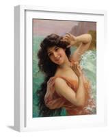 The Water Nymph-Francois Martin-kavel-Framed Giclee Print