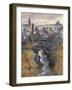 The Water of Leith from Dean Bridge-John Fulleylove-Framed Giclee Print