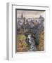 The Water of Leith from Dean Bridge-John Fulleylove-Framed Giclee Print