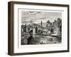 The Water of Leith Village-null-Framed Giclee Print