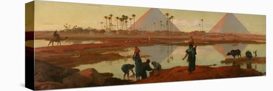 The Water of the Nile, 1893-Frederick Goodall-Stretched Canvas