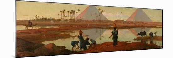 The Water of the Nile, 1893-Frederick Goodall-Mounted Giclee Print