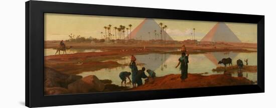 The Water of the Nile, 1893-Frederick Goodall-Framed Giclee Print