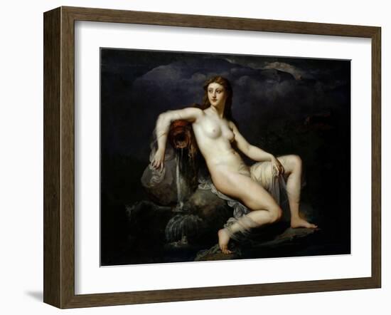 The Water or the Source (L'Eau Ou La Sourc)-Henri Lehmann-Framed Giclee Print