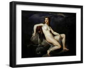 The Water or the Source (L'Eau Ou La Sourc)-Henri Lehmann-Framed Giclee Print