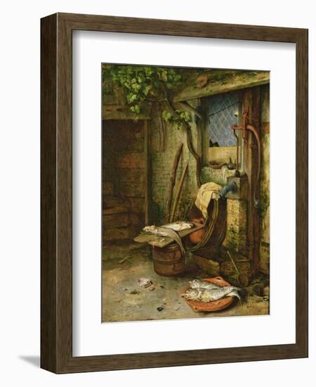 The Water Pump, C.1665-75-Adriaen Jansz. Van Ostade-Framed Giclee Print