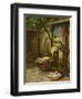 The Water Pump, C.1665-75-Adriaen Jansz. Van Ostade-Framed Giclee Print