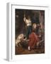 The Water Pump-Jean-Baptiste-Camille Corot-Framed Giclee Print