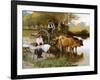 The Water's Edge-Edouard Debat-Ponsan-Framed Giclee Print