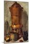 The Water Tank-Jean-Baptiste Simeon Chardin-Mounted Art Print
